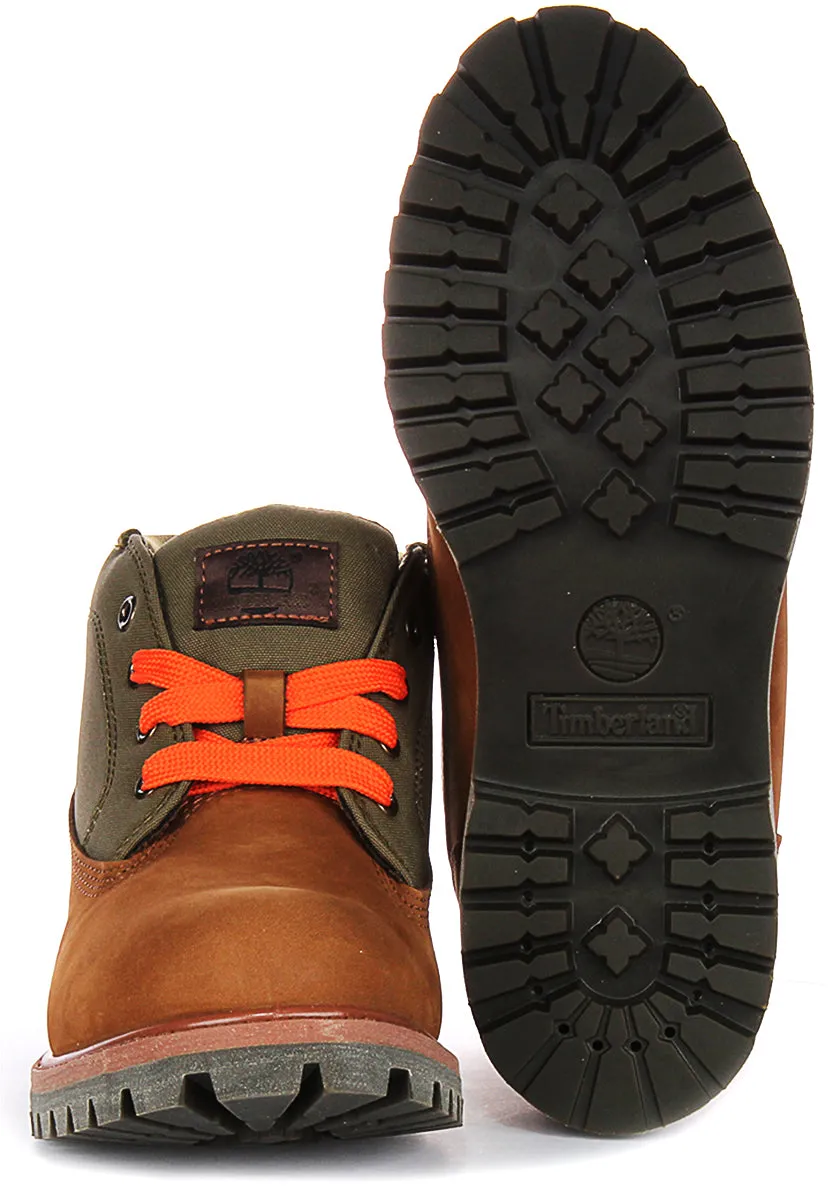 Timberland Larchmont A431H In Brown Green For Men