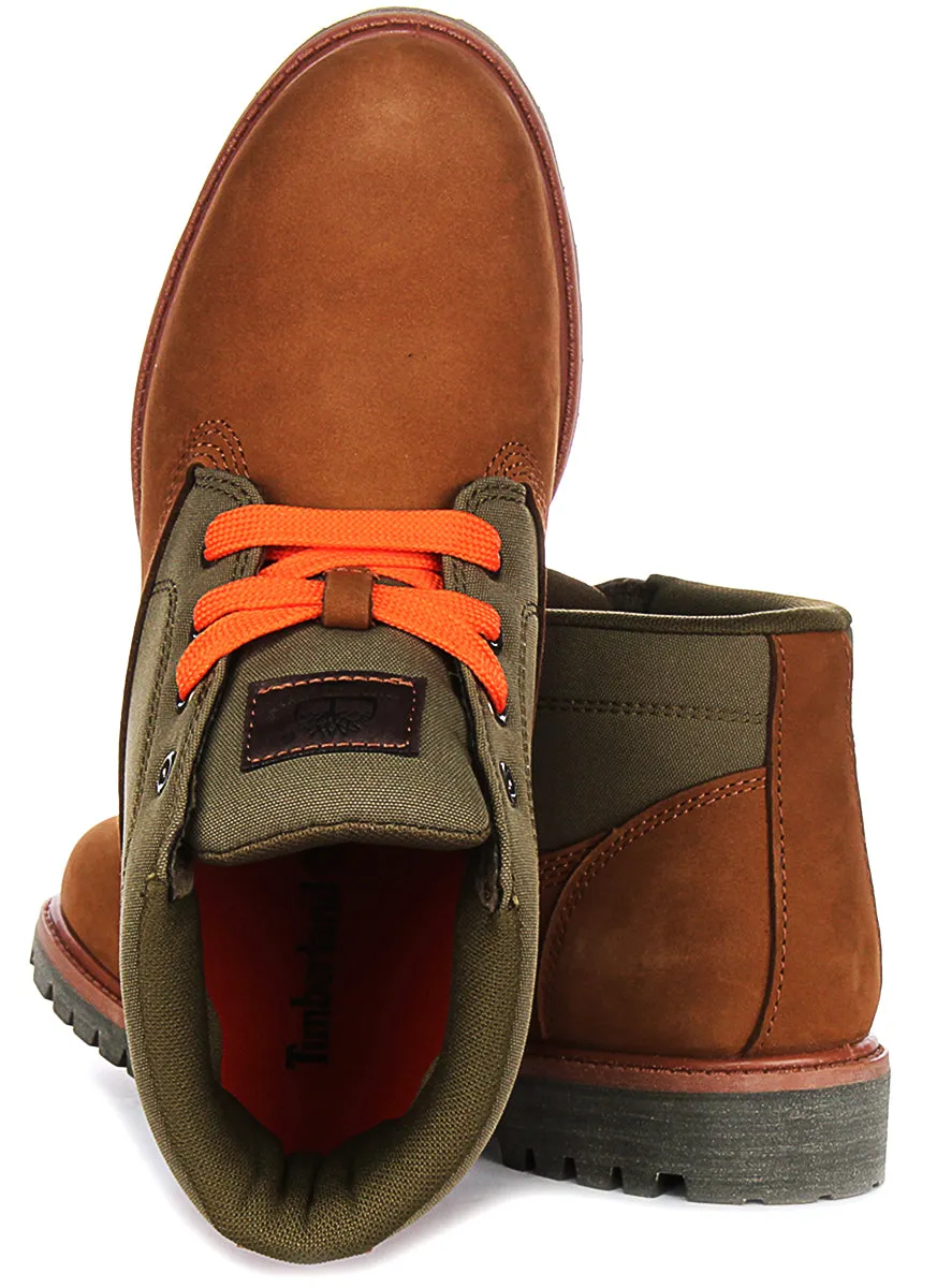 Timberland Larchmont A431H In Brown Green For Men