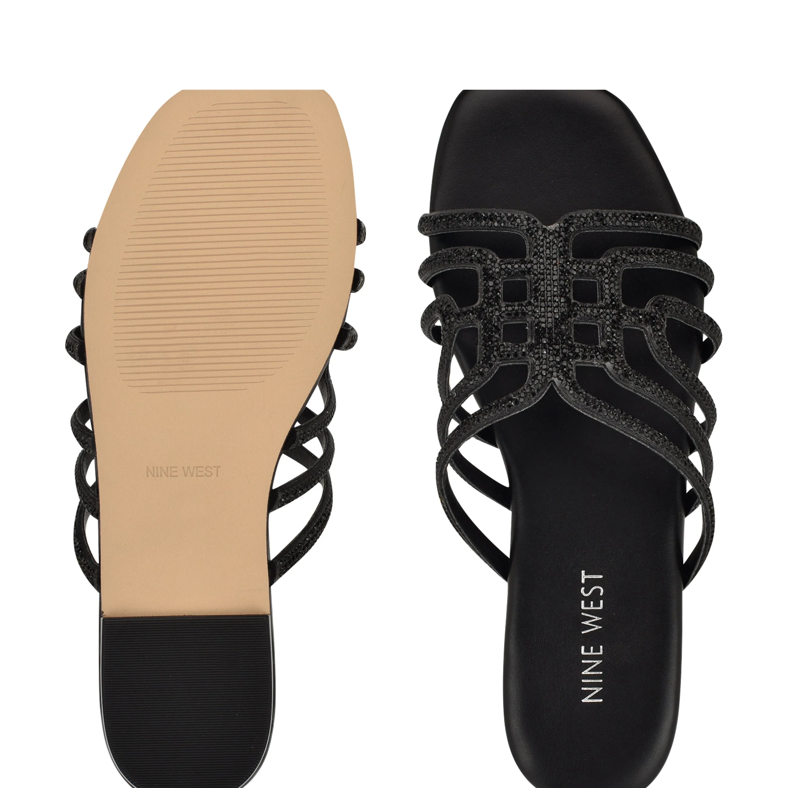 Timy Embellished Flat Sandals