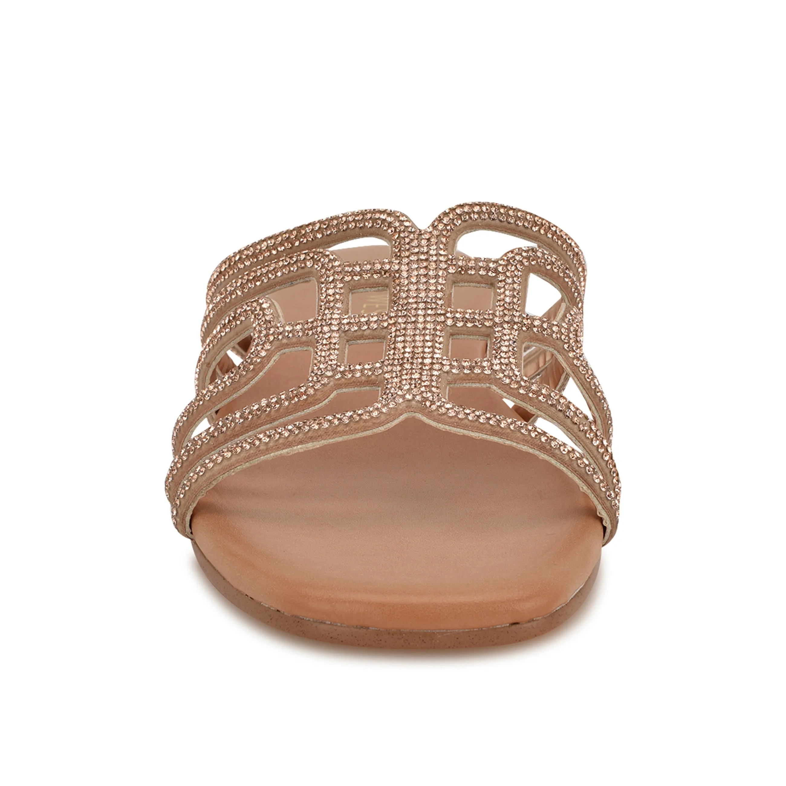 Timy Embellished Flat Sandals
