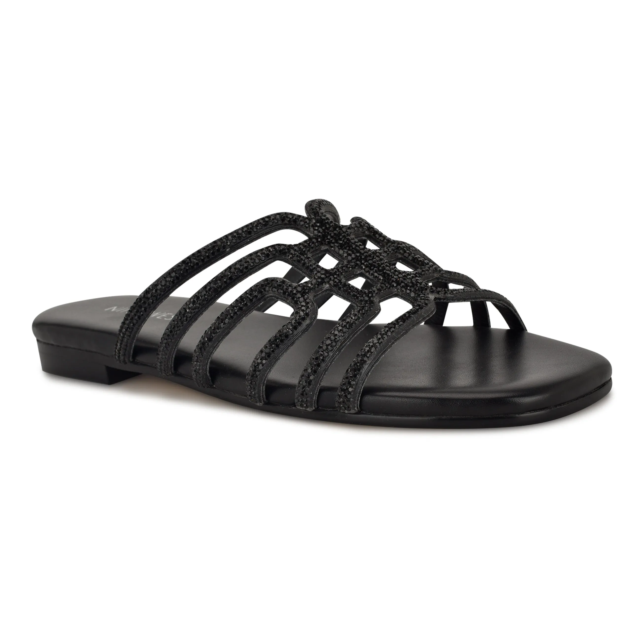 Timy Embellished Flat Sandals
