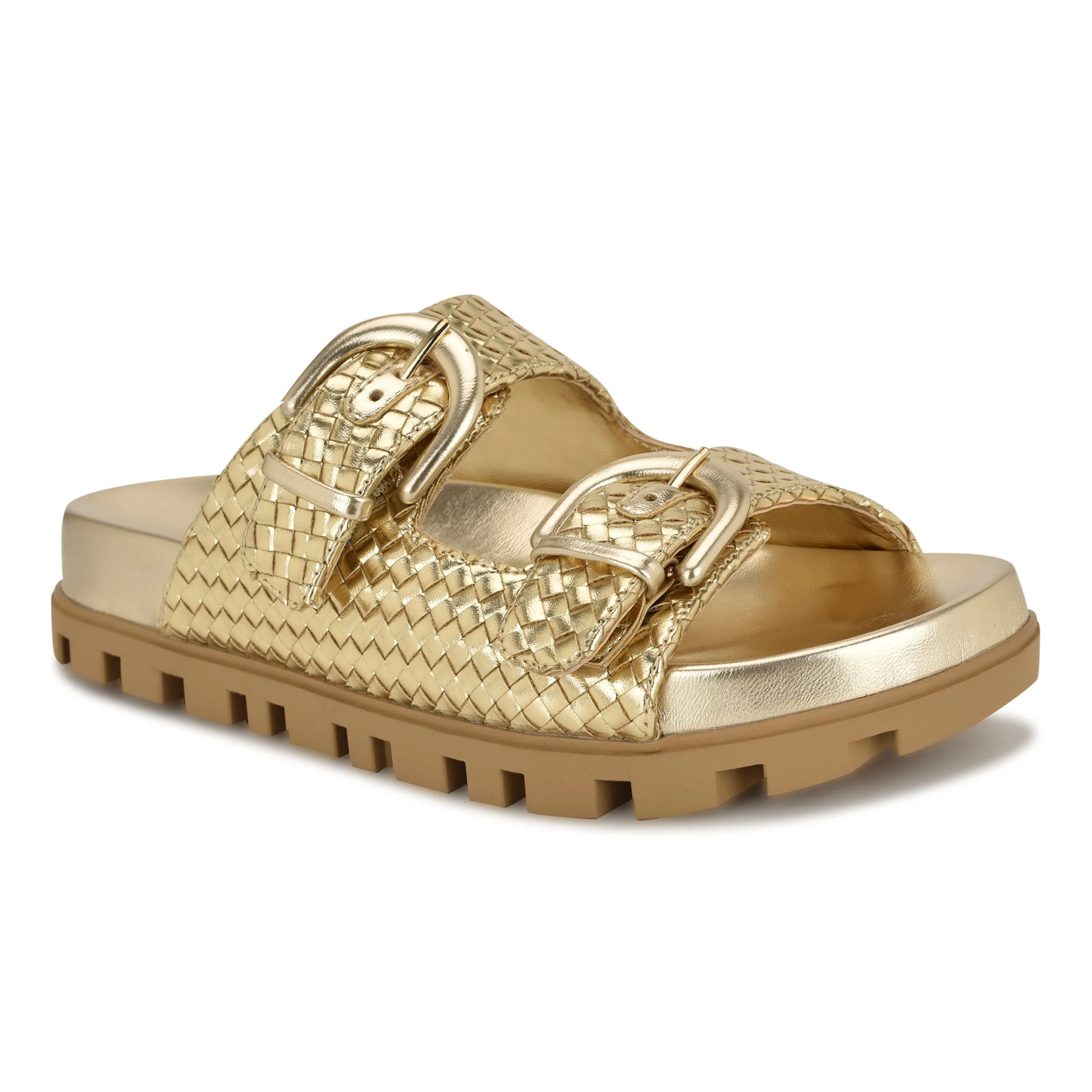 Tindy Woven Footbed Sandals