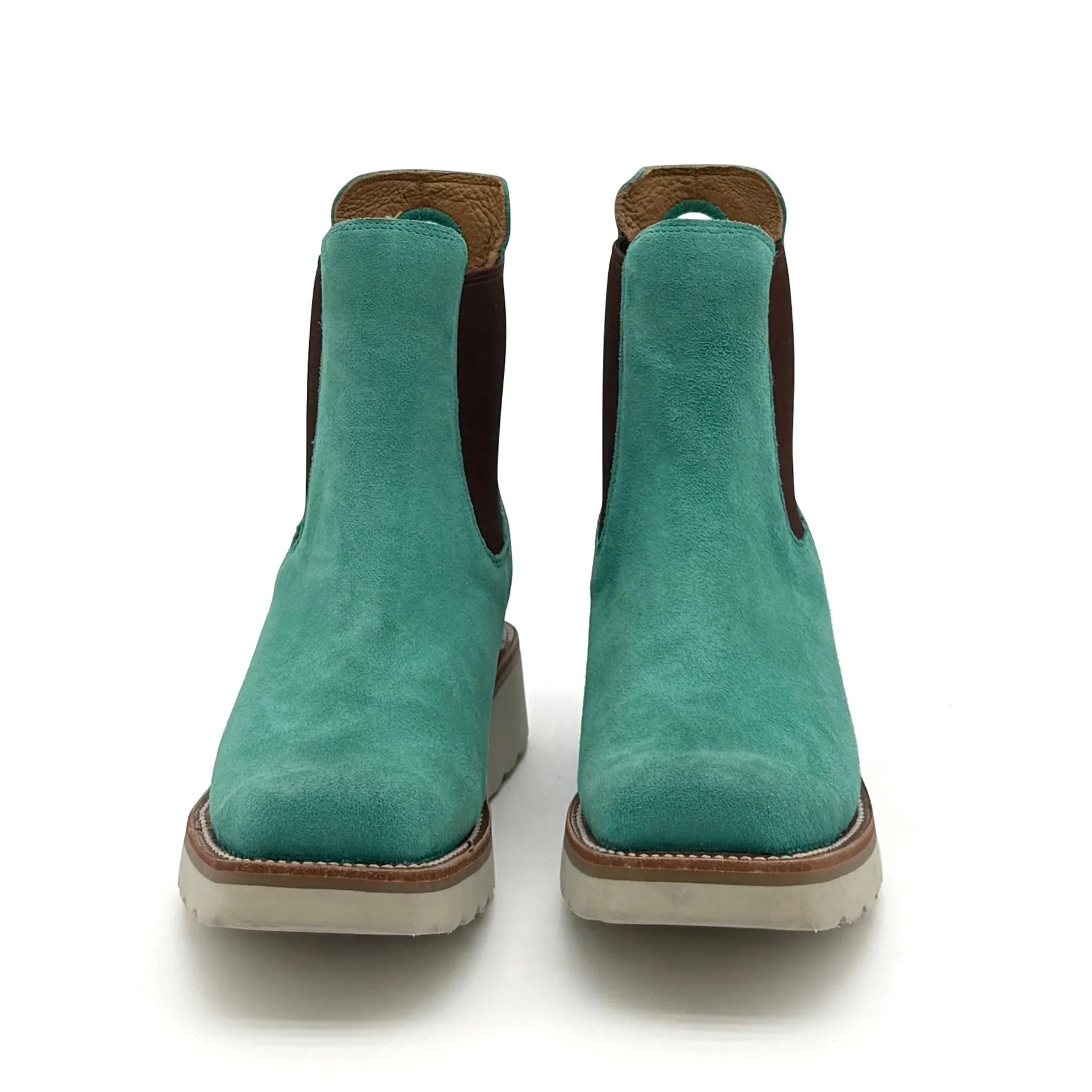 Turquoise Suede Swedge - M2200