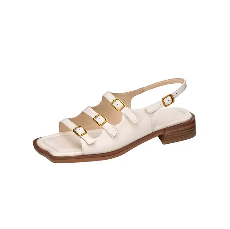 USS Shoes Alicia Women's Leather Flats Sandals