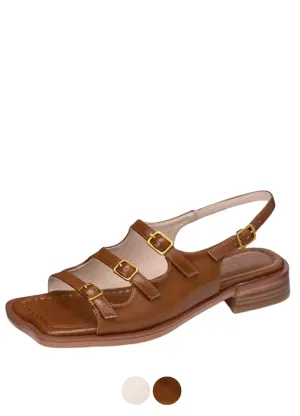 USS Shoes Alicia Women's Leather Flats Sandals