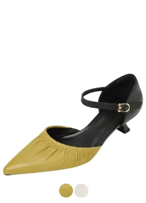 USS Shoes Bela Women's Leather Mid Heel Sandals