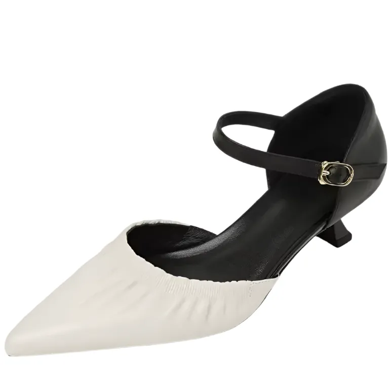 USS Shoes Bela Women's Leather Mid Heel Sandals