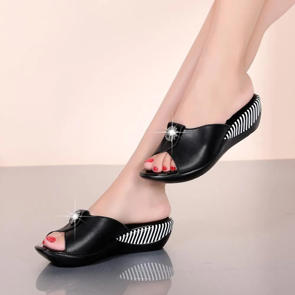 USS Shoes Teresa Women's Non-Slip Slipper Sandal
