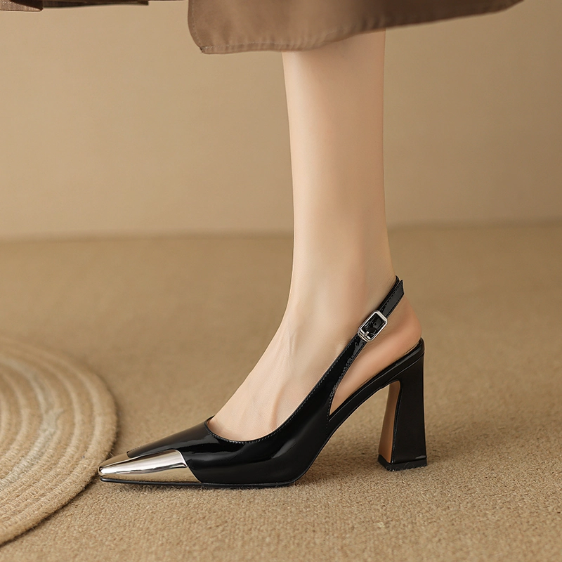 USS Shoes Irene Women's Dress Heels High Leather Pumps