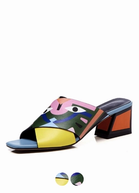 USS Shoes Jonkins Women's With Prints Heeled Sandal