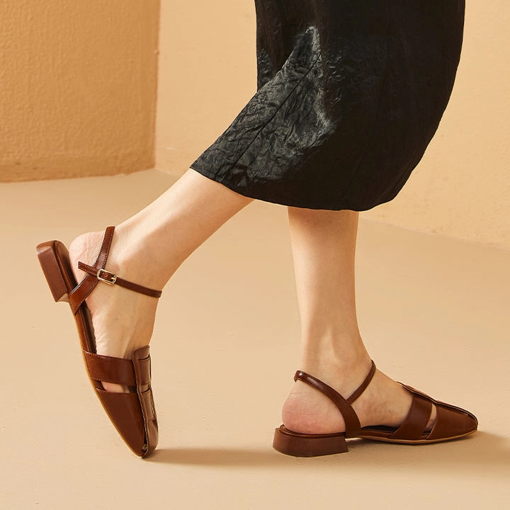 USS Shoes Lucila Women's Leather Sandal