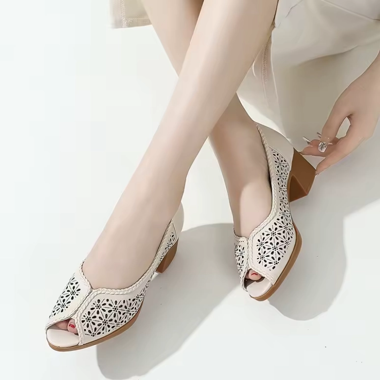 USS Shoes Lucrecia  Women's Genuine Leather Open Toe Sandals