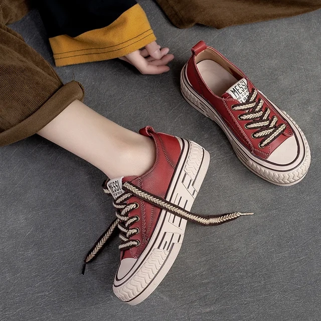 USS Shoes Norys Women's Comfortable Lace Up Sneakers