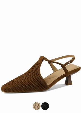 USS Shoes Palacios Women's Slingbacks High Heels Sandals