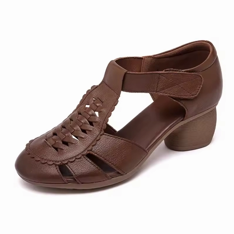 USS Shoes Pina Women's Hollow Leather Comfortable Sandals
