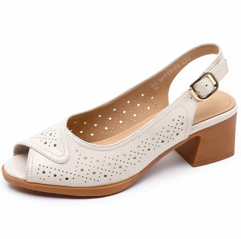 USS Shoes Raquel Women's Open Toe Patent Leather Sandals