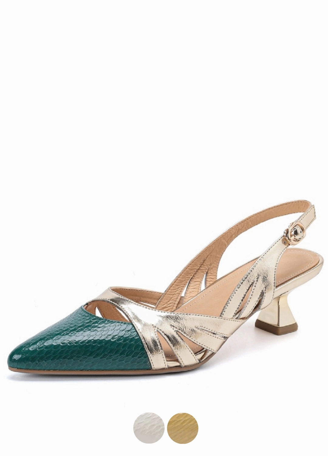 USS Shoes Rury Women's Leather Pointed Toe Sandals
