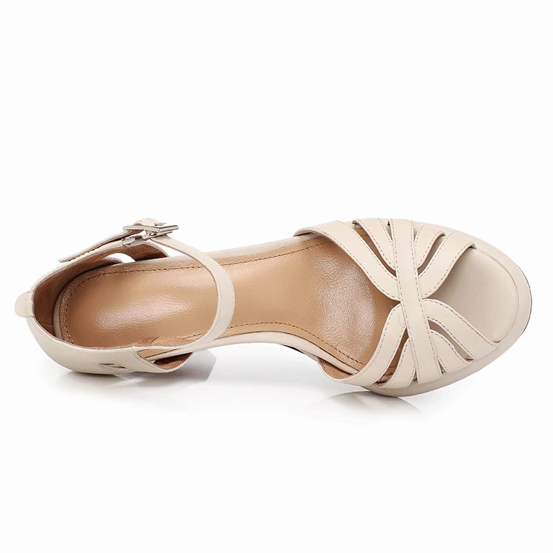 USS Shoes Valentina Women's Peep Toe Dress Sandals