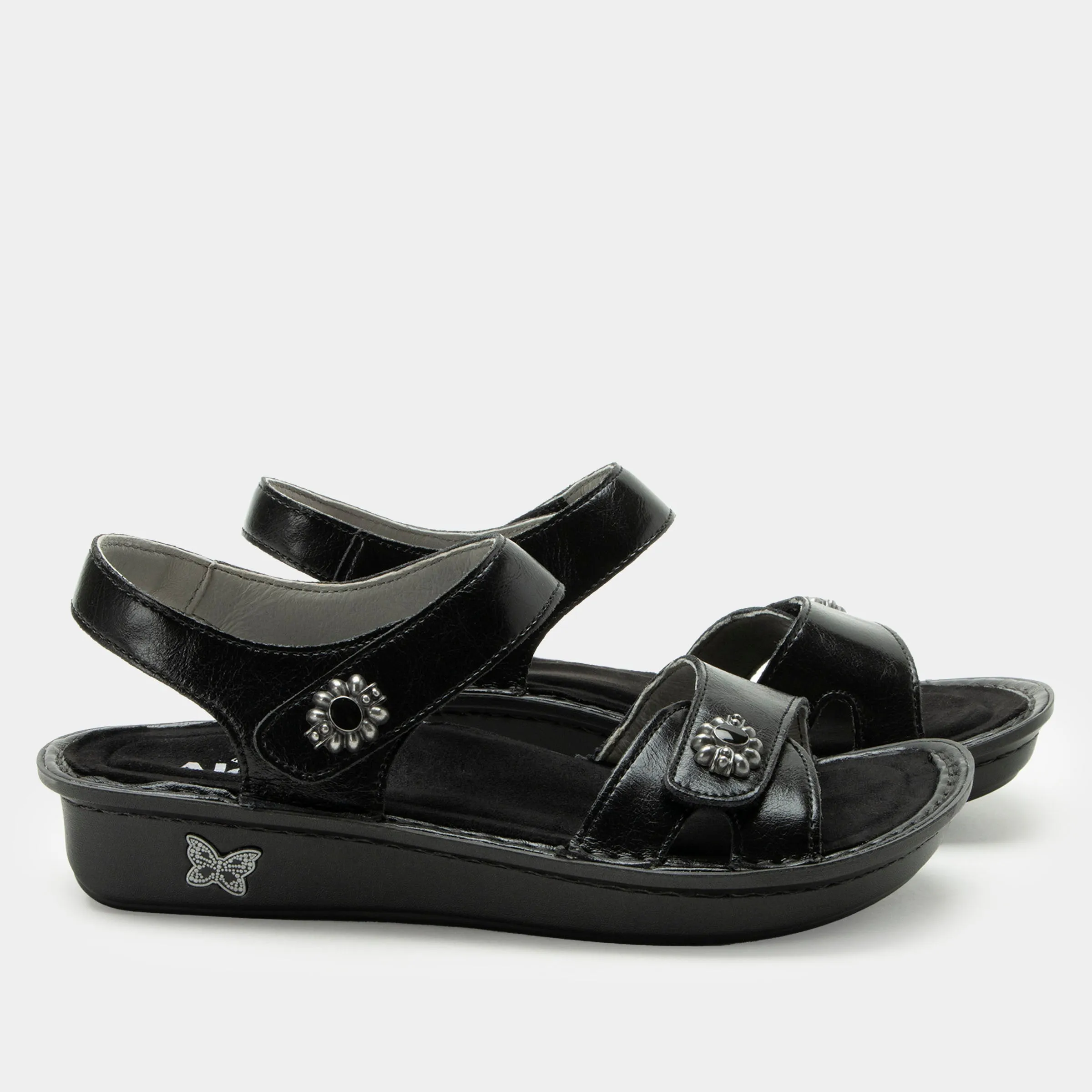 Vienna Black Sapphire Sandal