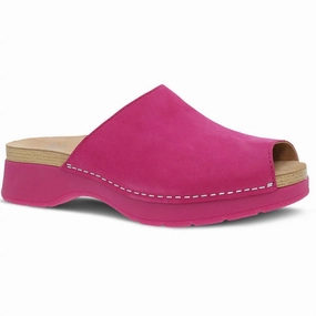 Women Ravyn Slip On Sandal In Fuchsia