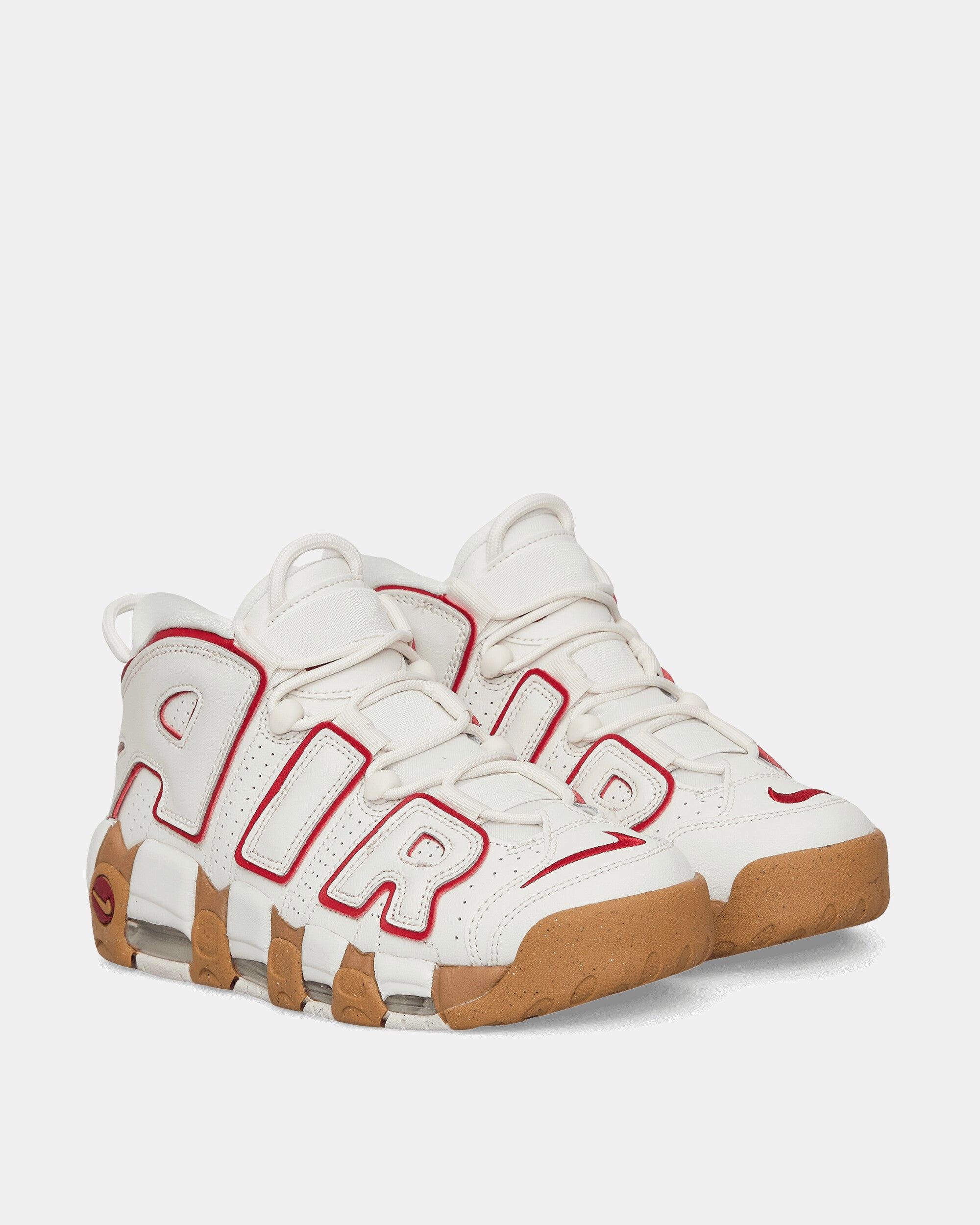 Women's Air More Uptempo Sneakers Phantom / Gym Red