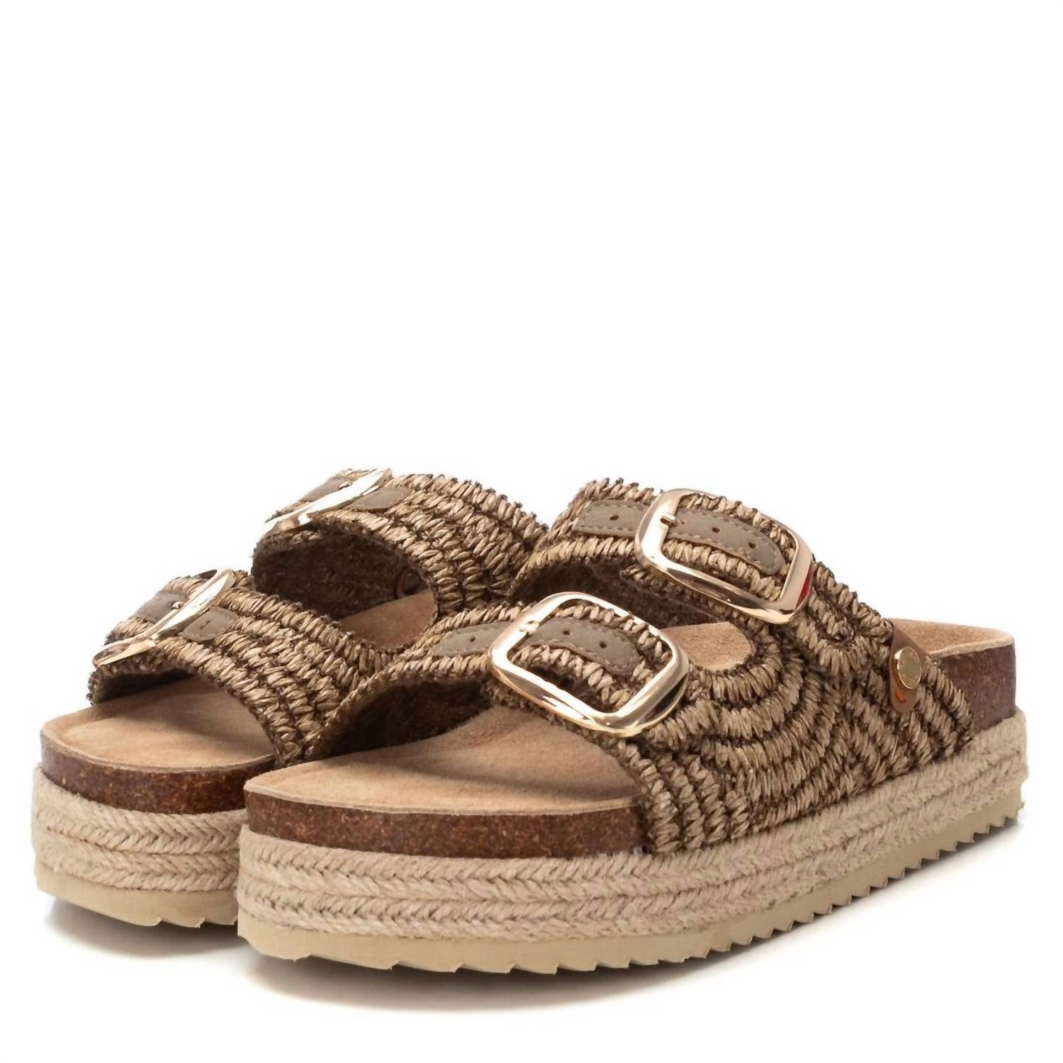 Women's Casual Sandals In Taupe