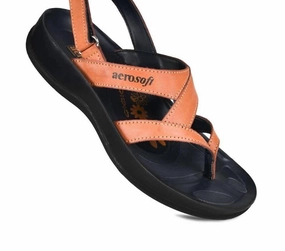 Women's Deke Ankle Strap Flat Sandals In Tan
