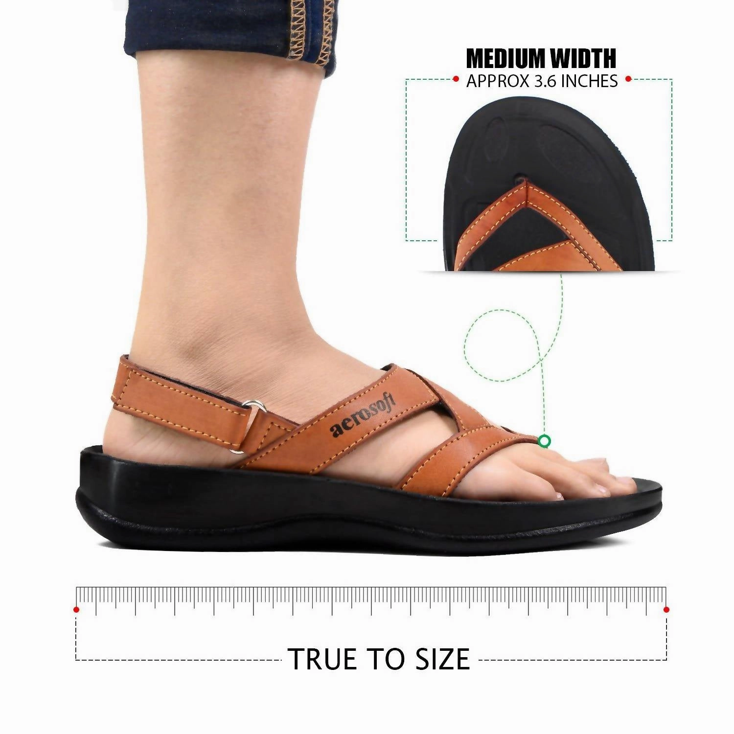 Women's Deke Ankle Strap Flat Sandals In Tan