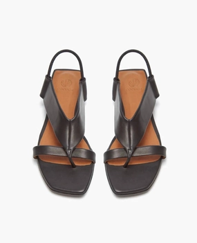 Women's Finch Sandal In Black Leather