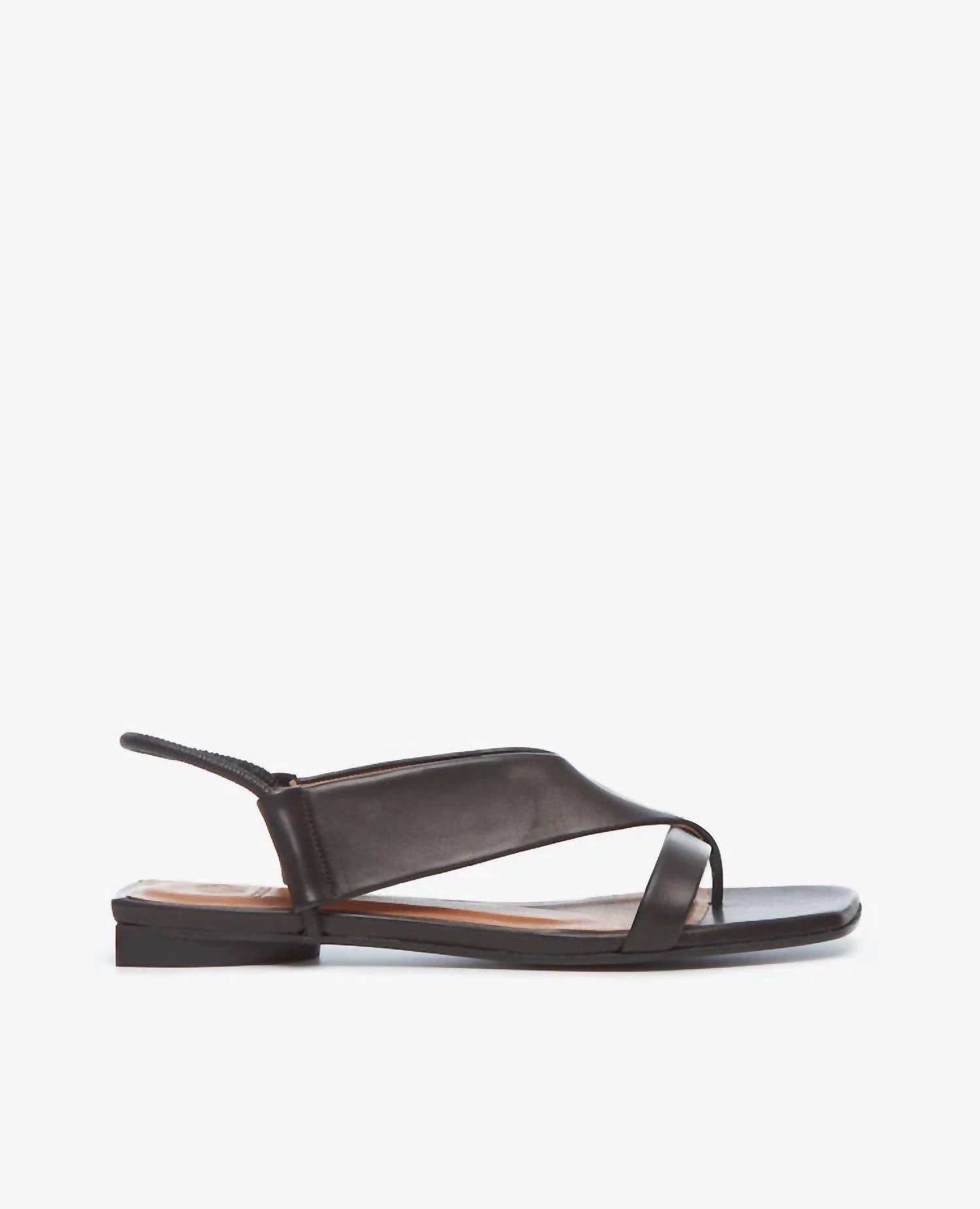 Women's Finch Sandal In Black Leather