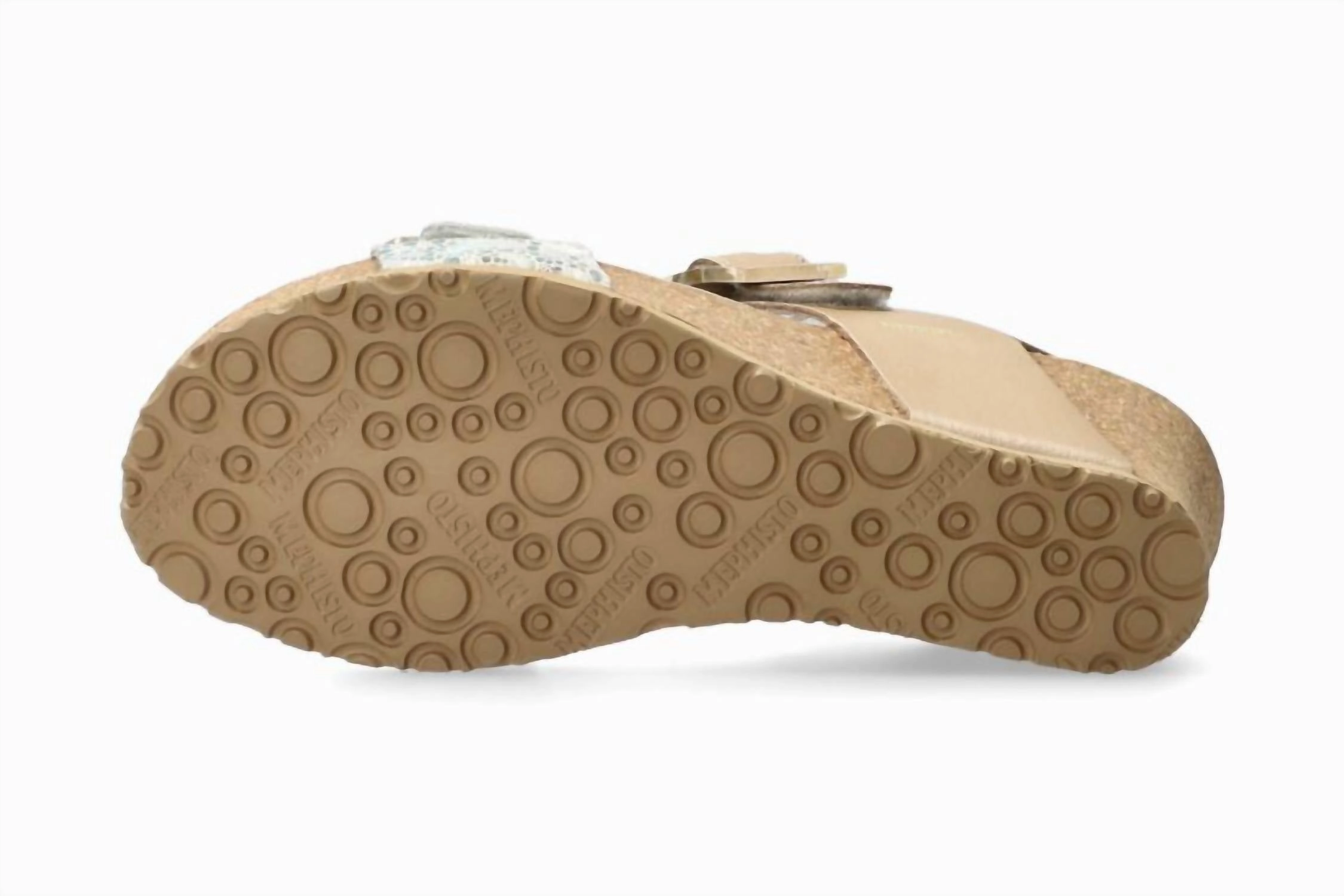 Women's Lissia Lightweight Walking Wedge Sandal In Platinum Perla
