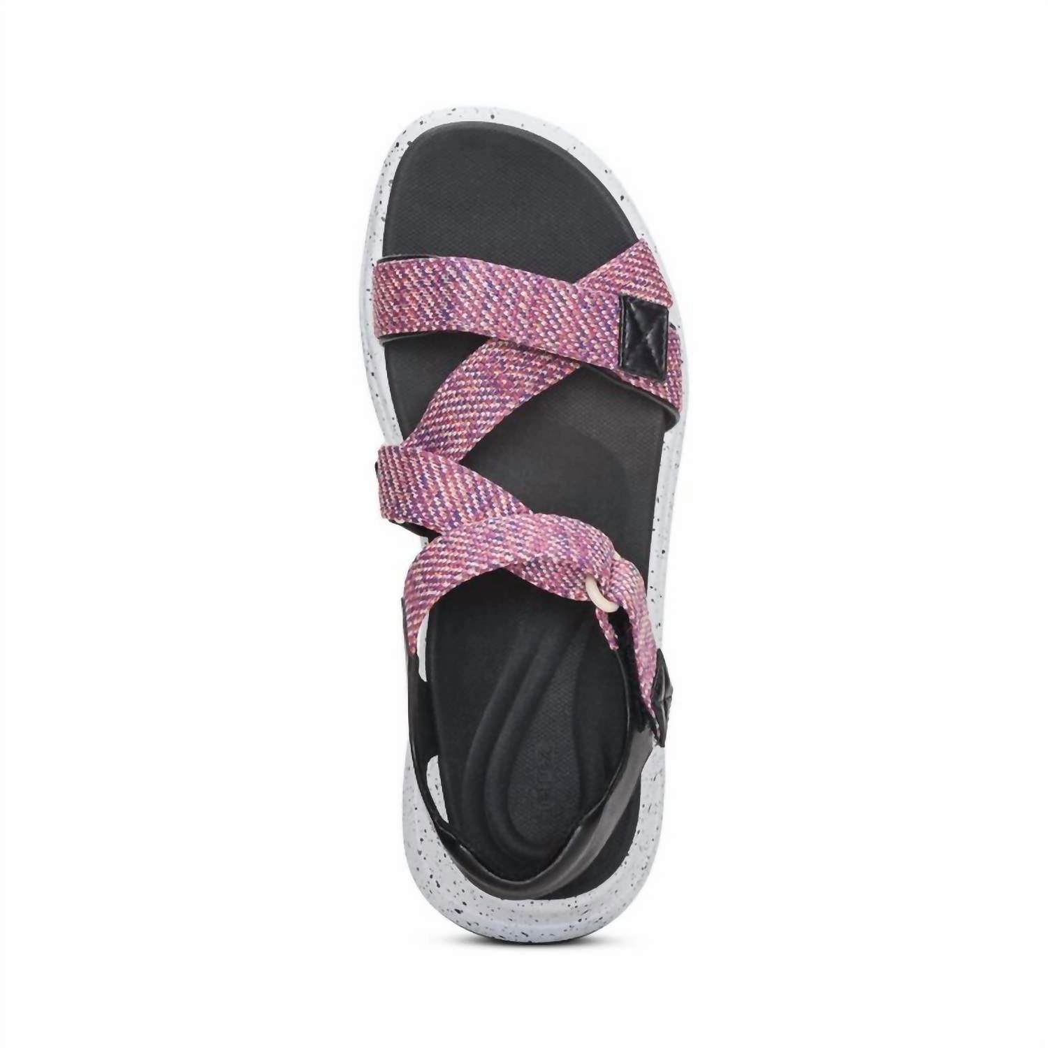 Women's Marz Adjustable Quarter Strap Sandal In Pink