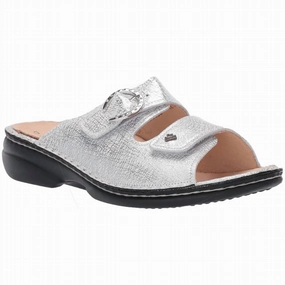 Women's Mumbai Leather Sandal In Argento