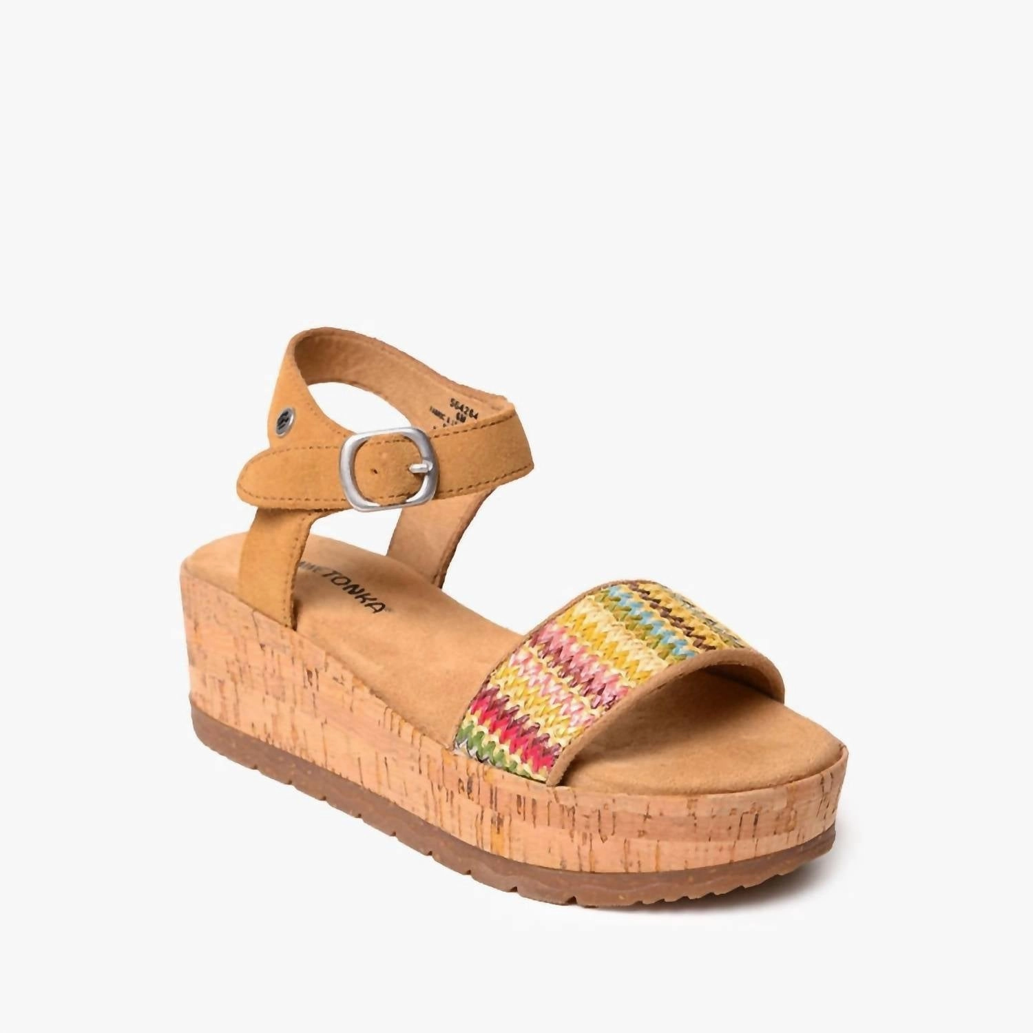 Women's Patrice Wedge Sandals In Tan Multi