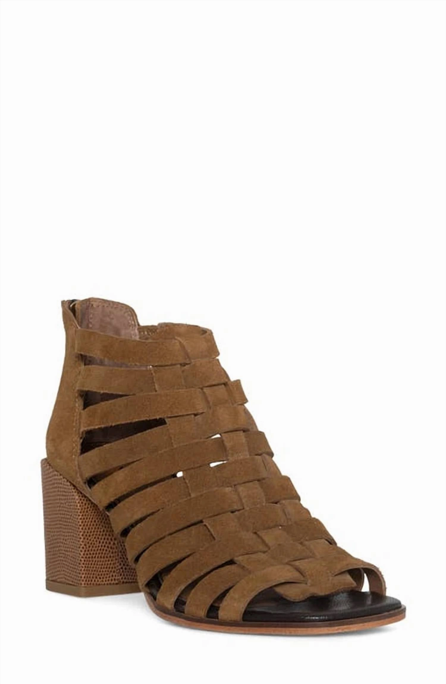 Women's Pixie Heeled Sandal In Saddle