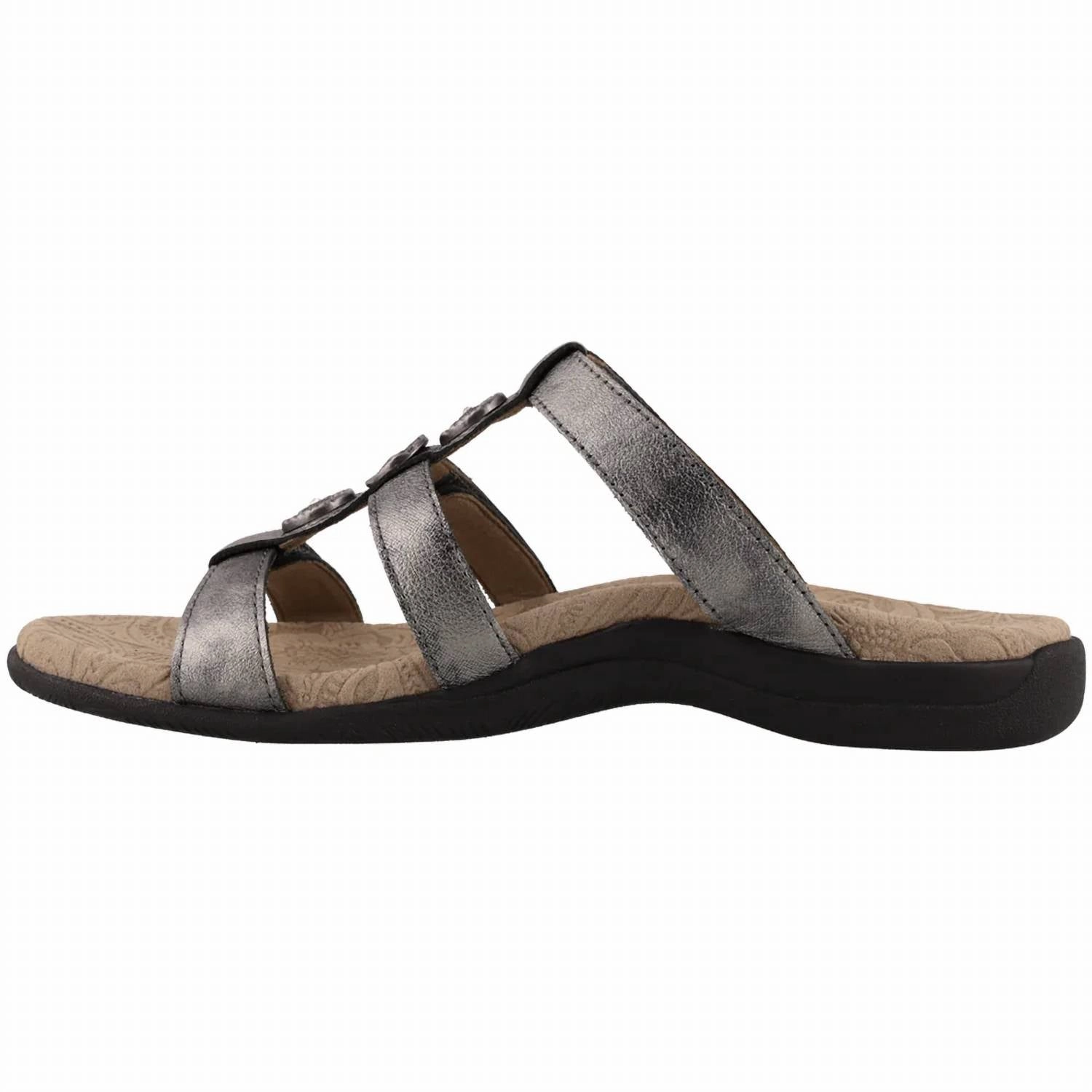 Women's Prize 4 Leather Sandal In Pewter
