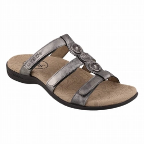 Women's Prize 4 Leather Sandal In Pewter