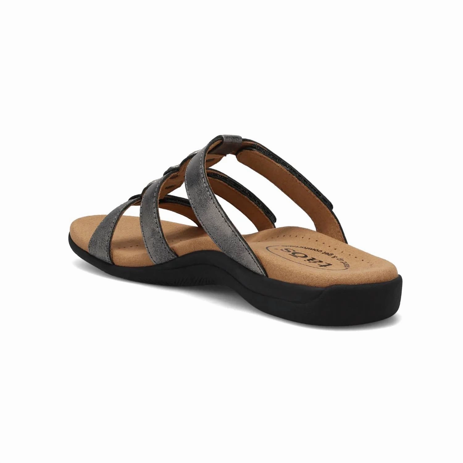 Women's Prize 4 Leather Sandal In Pewter