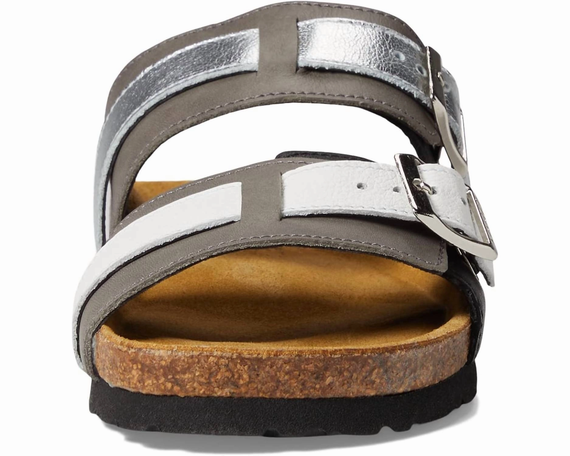 Women's Santa Cruz Sandal In Black/grey/silver Combo