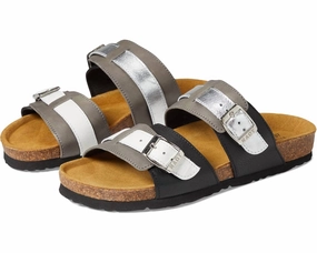 Women's Santa Cruz Sandal In Black/grey/silver Combo