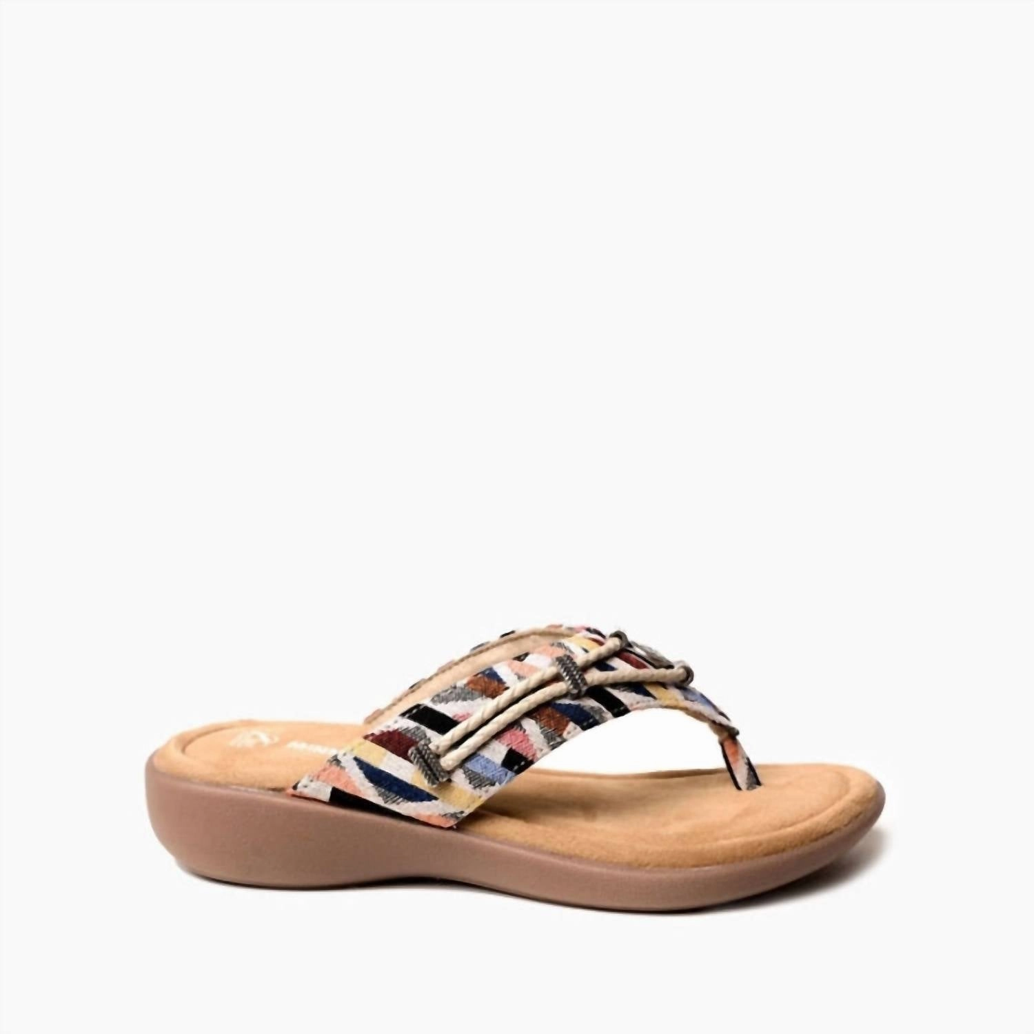 Women's Silverthorn360 Toe Post Sandal In Sunset Geo