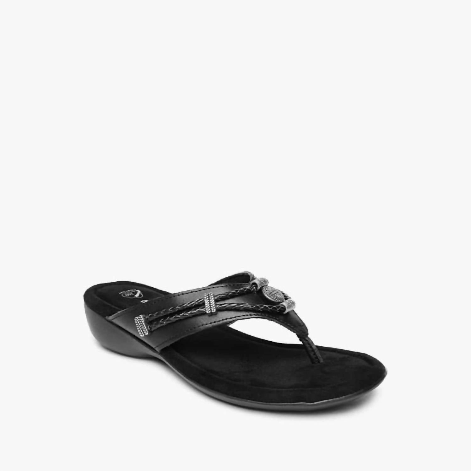 Women's Silverthorn 360 Toe Post Sandal In Black