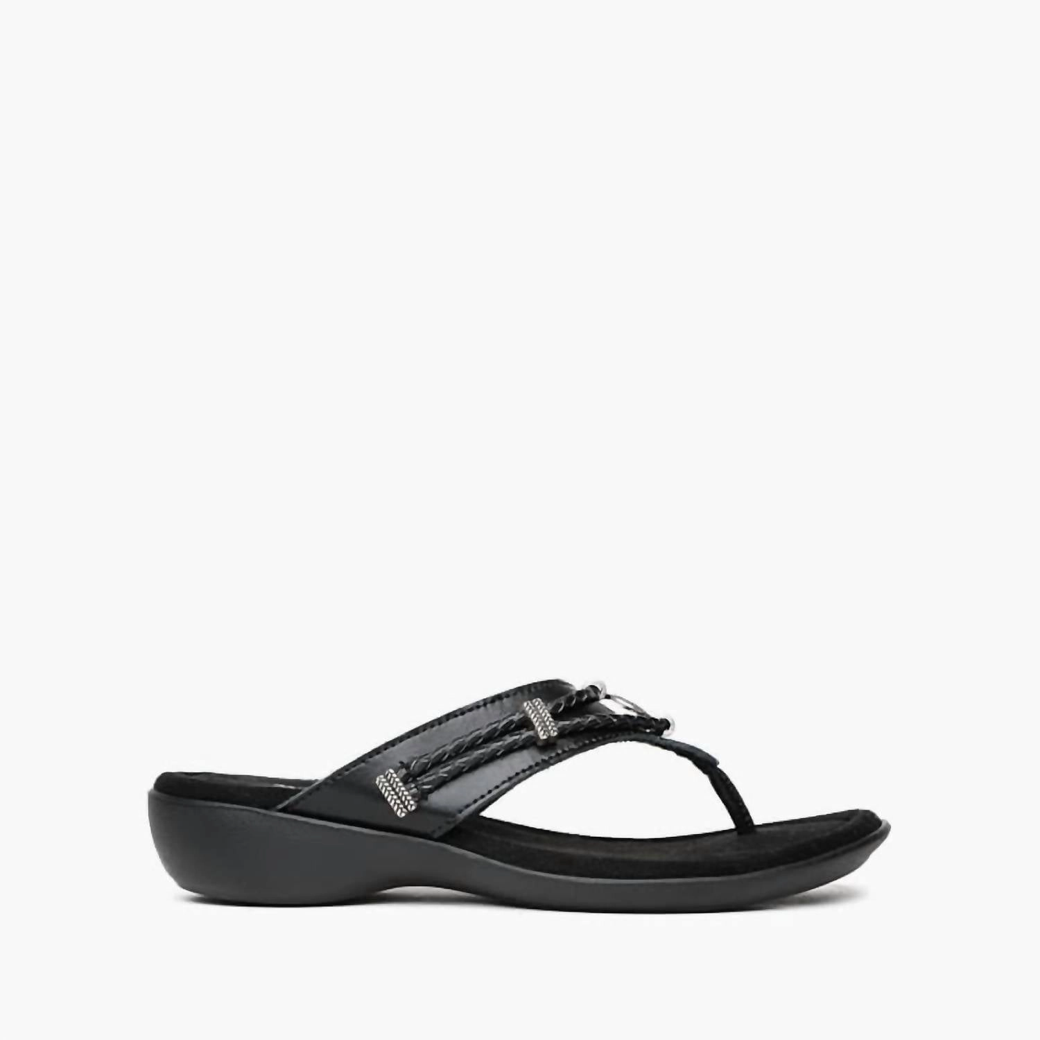Women's Silverthorn 360 Toe Post Sandal In Black