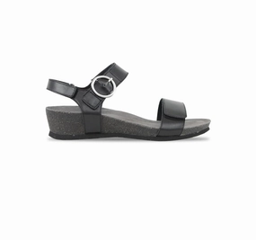 Women's Sintra Sandal In Black Calf Leather