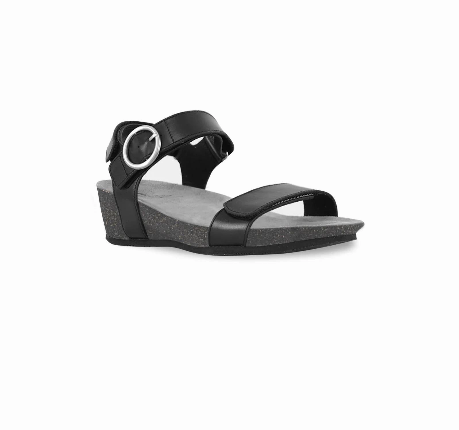 Women's Sintra Sandal In Black Calf Leather
