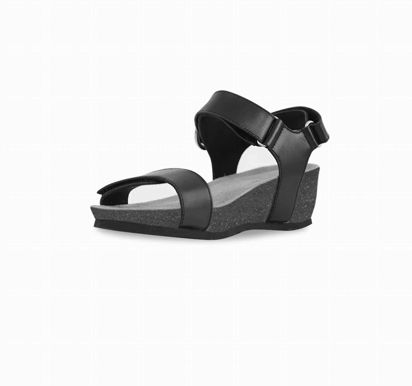Women's Sintra Sandal In Black Calf Leather