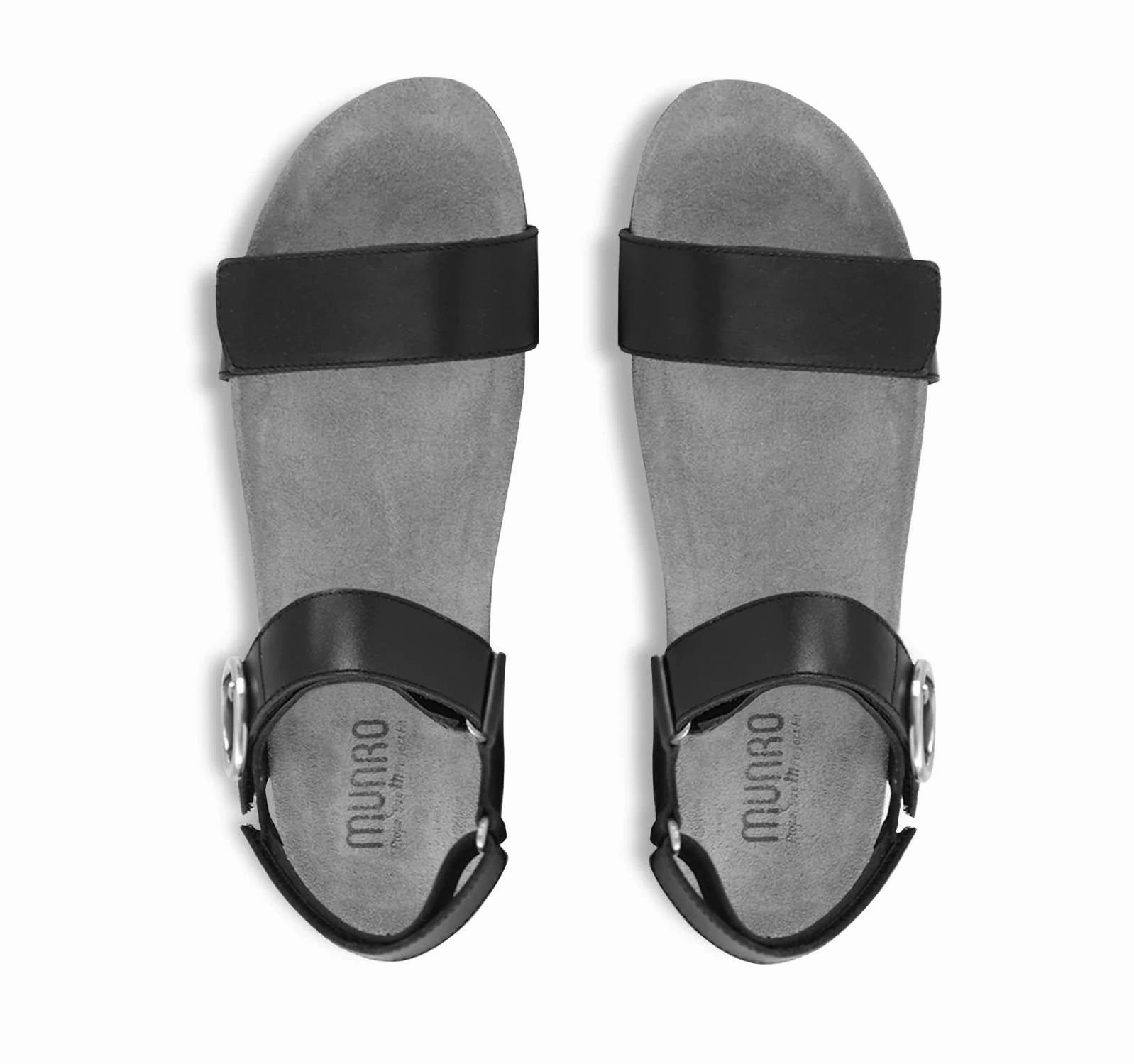 Women's Sintra Sandal In Black Calf Leather
