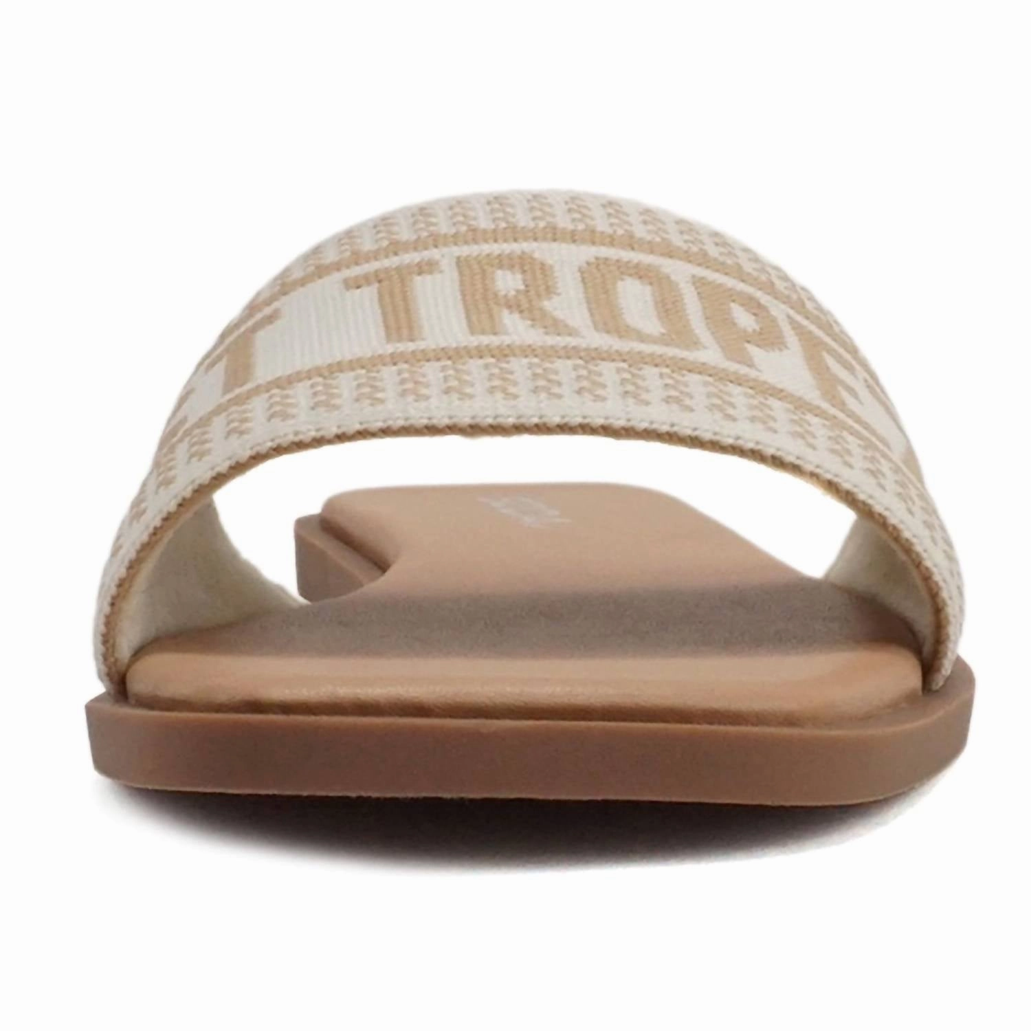 Women's St Tropez Slide In Beige