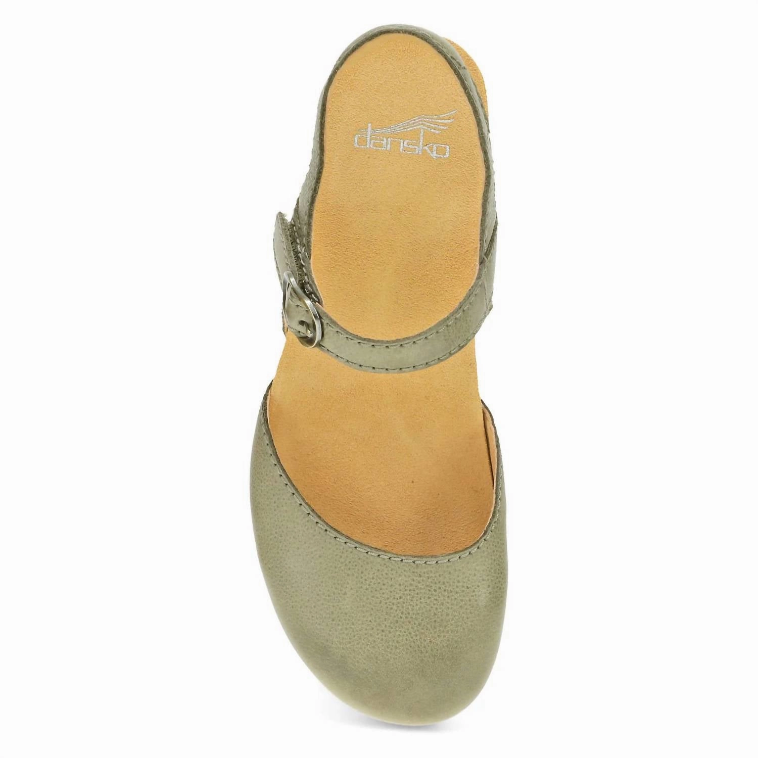 Women's Tiffani Open Back Mary Janes Sandal In Ivy Milled Burnished