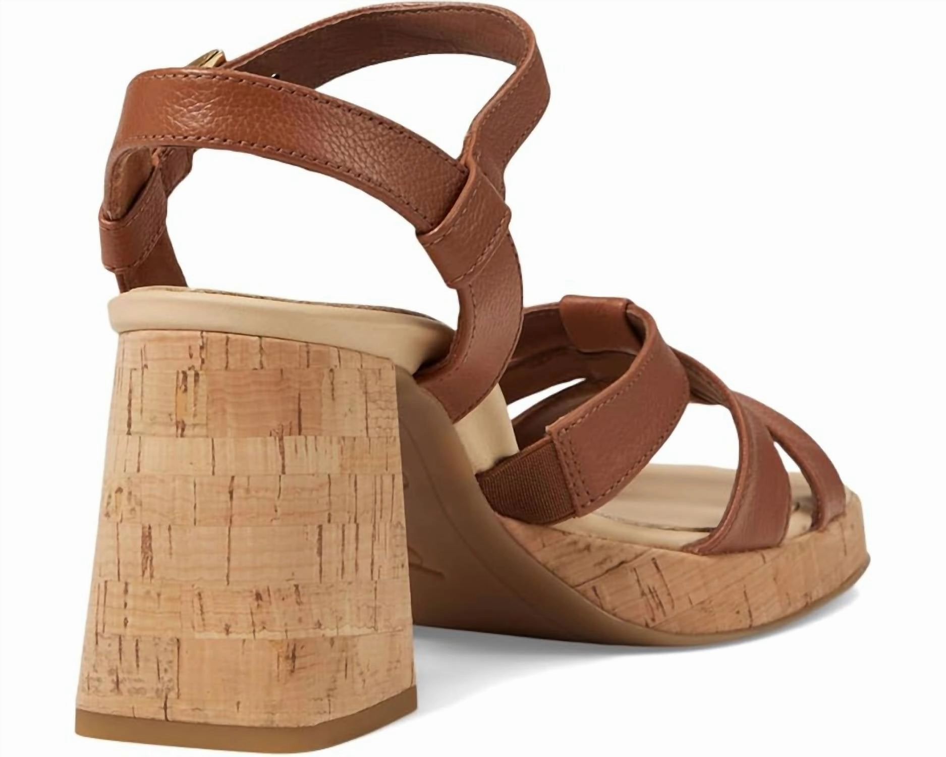 Women's Tina Heeled Sandal In Cognac